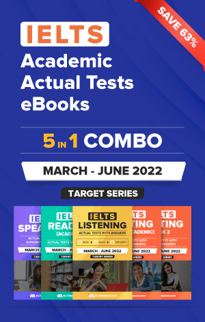 مجموعه پنج جلدی اکچوال تست {IELTS (Academic) 5 in 1 Actual Tests  (March – June 2022) [Listening + Speaking + Reading