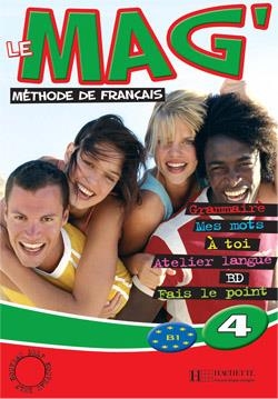 کتاب فرانسوی ل مگ Le Mag' 4 + Cahier