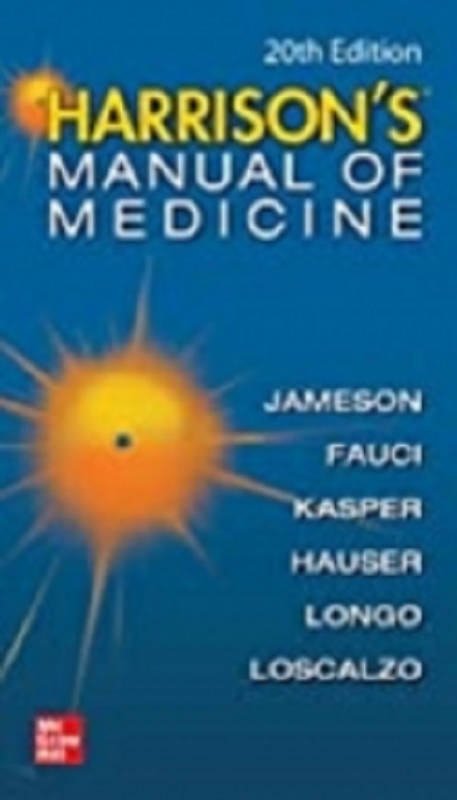 کتاب هاریسون مانوئل آف مدیسین&nbsp;Harrisons Manual of Medicine 2020