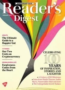 کتاب مجله انگلیسی ریدرز دایجست ایندیا  Reader's Digest India - February 2022