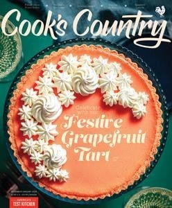 کتاب مجله انگلیسی کوکز کانتری Cook's Country - December 2023 /January 2024