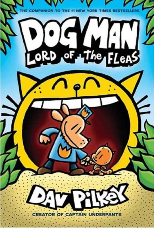 کتاب داستان انگلیسی پلیس قهرمان ارباب کک ها Lord of the Fleas Dog Man 5