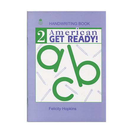 کتاب زبان امریکن گت ردی هندرایتینگ  American Get Ready Handwriting 2