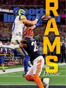 کتاب مجله انگلیسی اسپرتس ایلوستریتد  Sports Illustrated - LA Rams Superbowl Commemorative, 2022