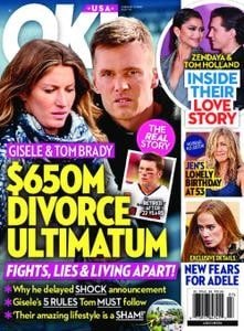 کتاب مجله انگلیسی اکی مگزین یو اس ای OK! Magazine USA - February 21, 2022