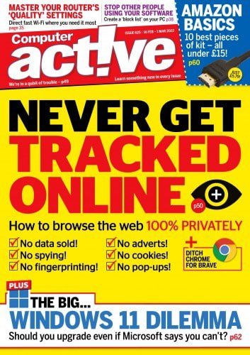کتاب مجله انگلیسی کامپیوتر اکتیو  Computeractive - Issue 625, 16 February 2022