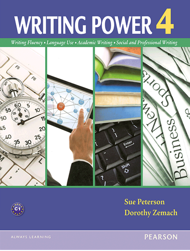 کتاب زبان رایتینگ پاور Writing Power 4