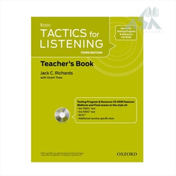 کتاب معلم  Tactics for Listening