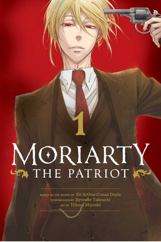 کتاب داستان کوتاه موریارتی میهن پرستMoriarty The Patriot 1