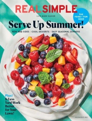 کتاب مجله انگلیسی ریل سیمپل Real Simple - July/August 2022