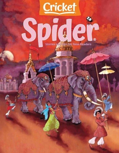 کتاب مجله انگلیسی اسپایدر  Spider - July/August - 2022