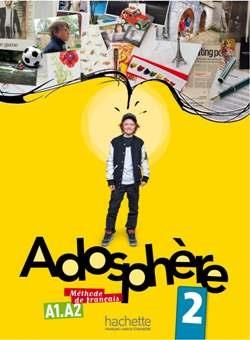 کتاب زبان فرانسوی ادوسفیر Adosphere 2 + Cahier