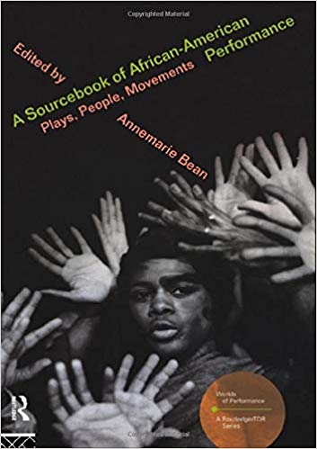 کتاب زبان ا سورس بوک آف افریکن امریکن پرفورمنس A Sourcebook on African American Performance Plays People Movements