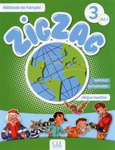 کتاب زبان فرانسه زیگزاگ Zigzag 3 - Niveau A2.1 + Cahier