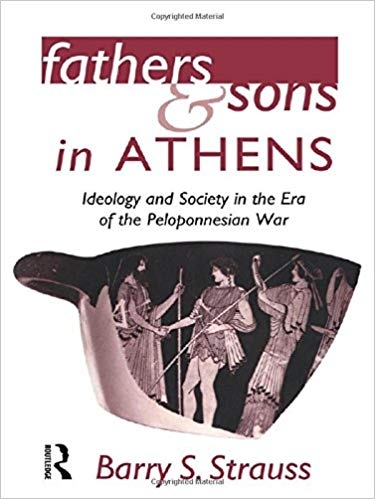 کتاب زبان فادرز اند سانز این اتن  Fathers and Sons in Athens Ideology and Society in the Era of the Peloponnesian War