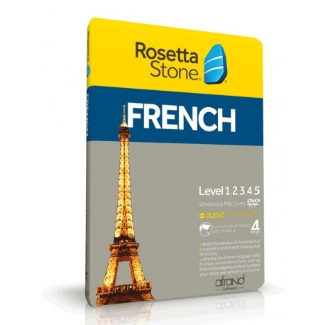 خودآموز زبان فرانسه رزتا استون افرند ROSETTA STONE FRENCH