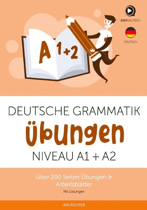 کتاب آلمانی Deutsche Grammatik Übungen A1, A2