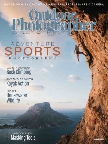 کتاب مجله انگلیسی اوت دور فوتوگرافر Outdoor Photographer - August 2022