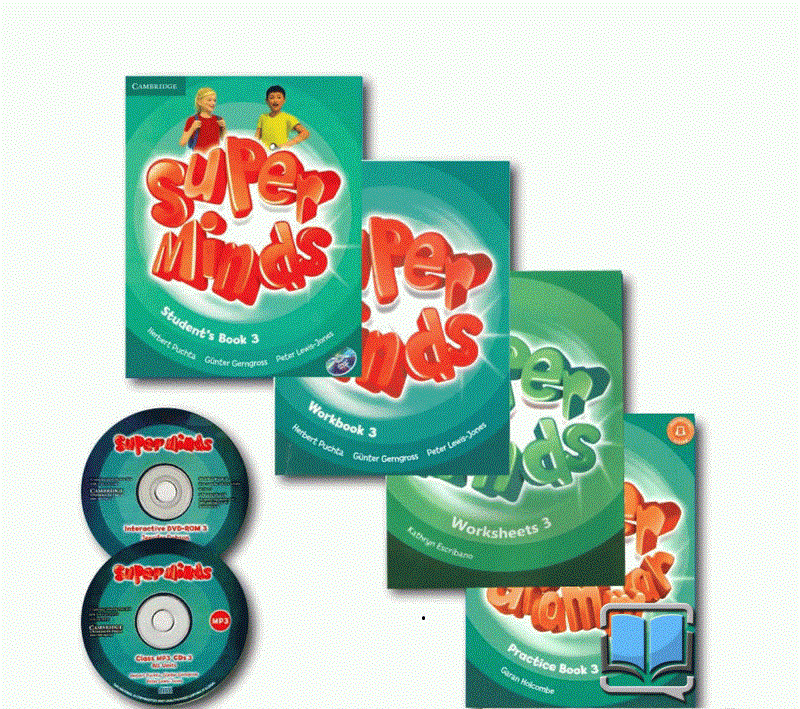 دوره کامل کتاب سوپر مایندز Super minds 3