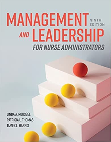 کتاب Management and Leadership for Nurse Administrators 9th Edition