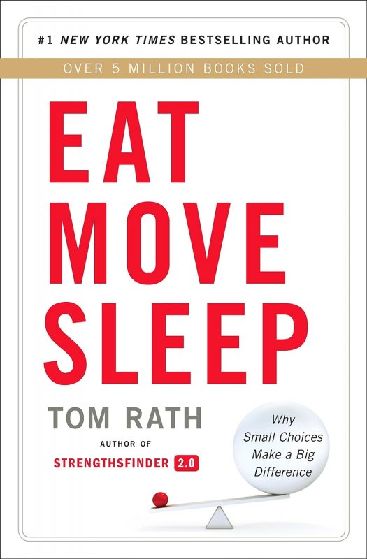 کتاب رمان انگلیسی خوردن حرکت خواب Eat Move Sleep