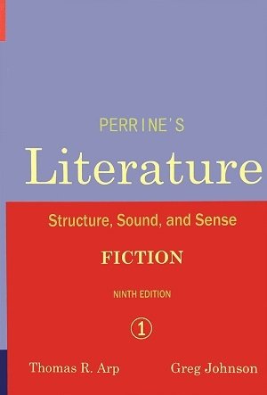کتاب پرینز لیتریچر استراکچر فیکشن ویرایش نهم  Perrines Literature Structure Sound and Sense Fiction 1 Ninth Edition