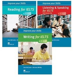 پک سه جلدی کتاب ایمپرو آیلتس Improve Your Skills ielts 4.5-6