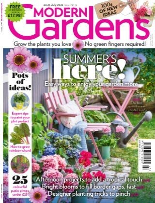 کتاب مجله انگلیسی مدرن گاردنز  Modern Gardens - Issue 76, July 2022