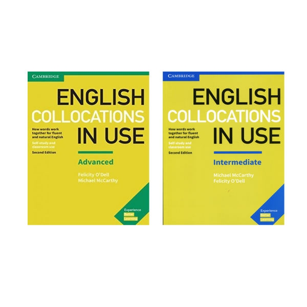 کتاب  انگلیش کالوکیشین این یوز English Collocations in Use مجموعه دو جلدی