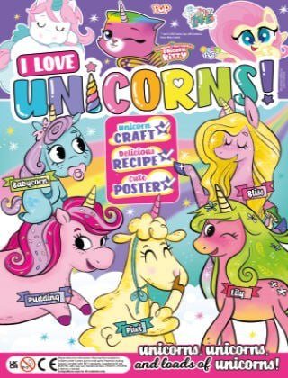 کتاب مجله انگلیسی ای لاو یونیکورنز  I Love Unicorns - Issue 23, 2022