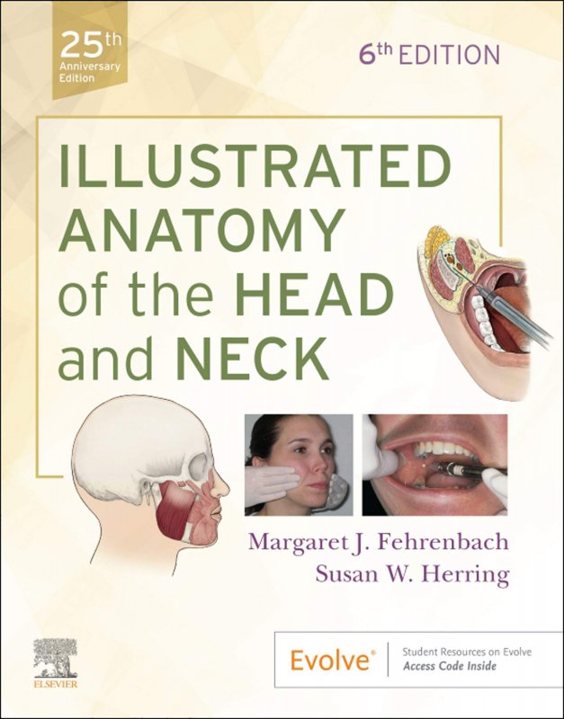 کتاب ایلوستریتد آناتومی Illustrated Anatomy of the Head and Neck2020