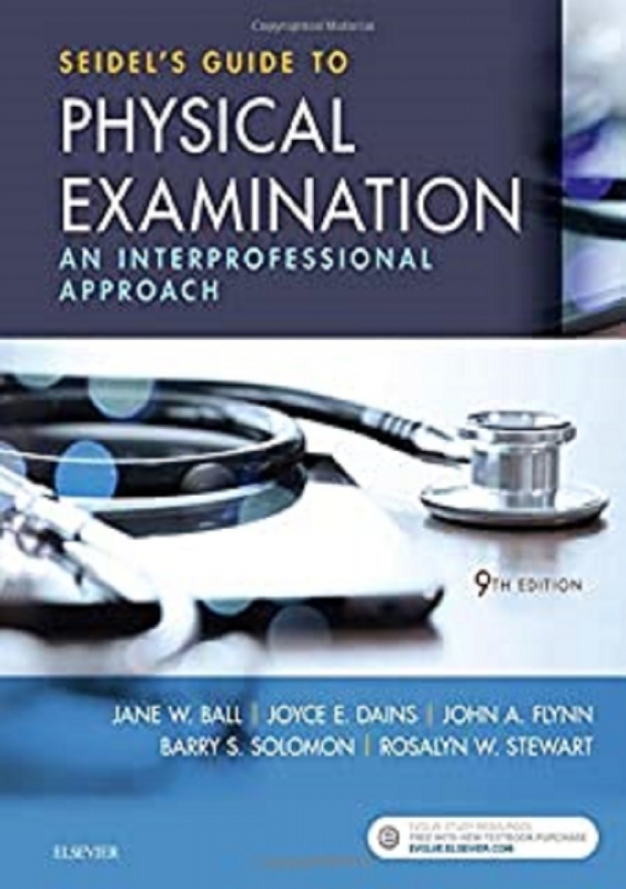 کتاب سایدلز گاید تو فیزیکال اگزمینیشن Seidel’s Guide to Physical Examination, 9th Edition2018