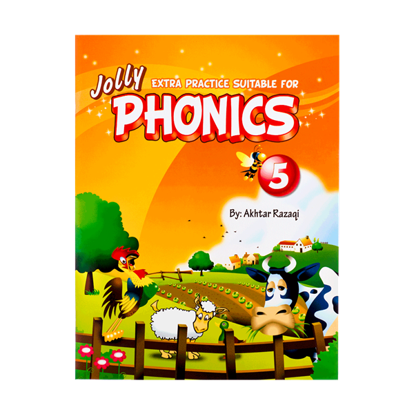 کتاب زبان اکسترا پرکتیس سوتبل فور فونیکس Extra Practice Suitable for Phonics 5