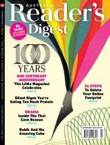 کتاب مجله انگلیسی ریدرز دایجست استرالیا اند نیوزیلند  Reader's Digest Australia & New Zealand - February 2022