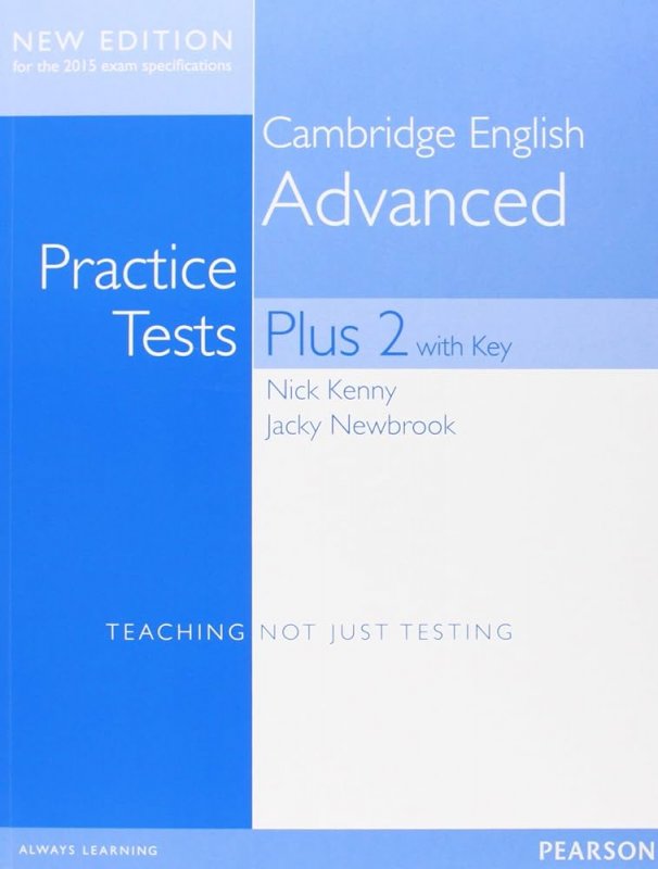کتاب Cambridge Advanced Volume 2 Practice Tests Plus New Edition Students Book with Key