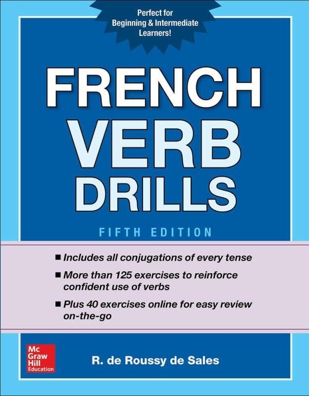 کتاب زبان فرانسه فرنچ ورب دریلز French Verb Drills
