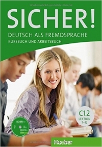 كتاب آلمانی زیشا SICHER C1.2 LEKTION 7-12 KURSBUCH UND ARBEITSBUCH