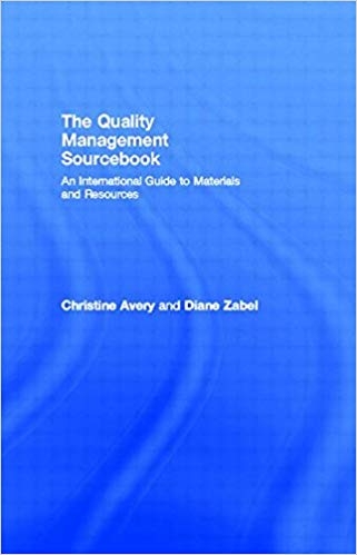 کتاب زبان د کوالیتی منیجمنت سورس بوک  The Quality Management Sourcebook An International Guide to Materials and Resources 1st E
