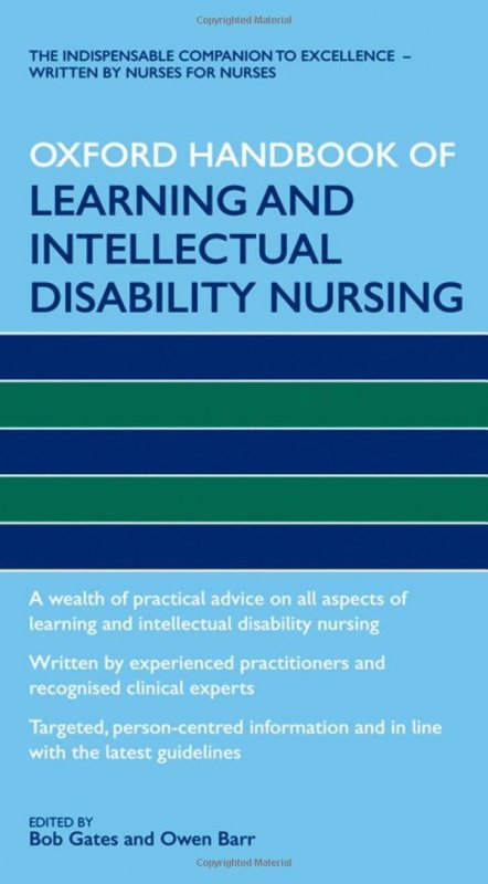 کتاب آکسفورد هندبوک آف لرنینگ اند اینتلکچوال Oxford Handbook of Learning and Intellectual Disability Nursing, 2nd Edition2019