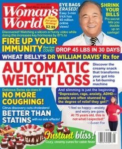 کتاب مجله انگلیسی ومنز ورد یو اس ای  Woman's World USA - January 31, 2022
