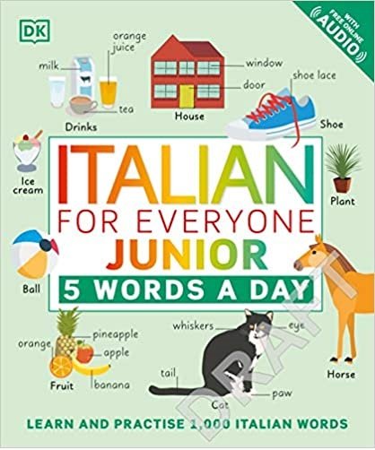 کتاب ایتالین فور اوری وان جونیور Italian for Everyone Junior چاپ رنگی