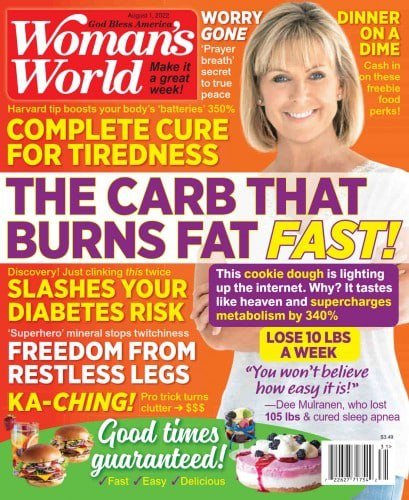 کتاب مجله انگلیسی ومنز ورد یو اس ای Woman's World USA - August 01, 2022