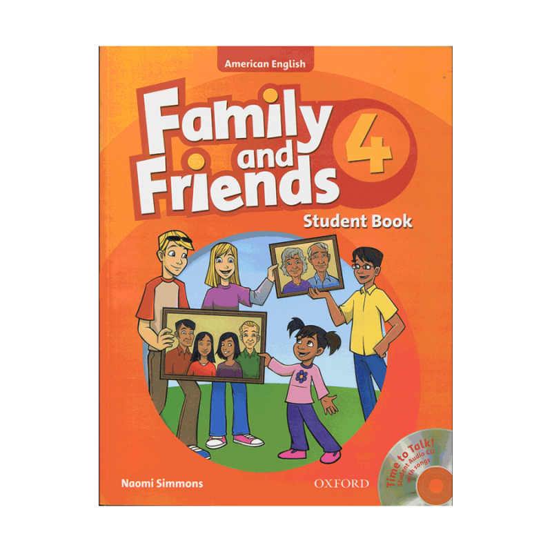 کتاب امریکن فمیلی اند فرندز ویرایش قدیم American Family and Friends 4