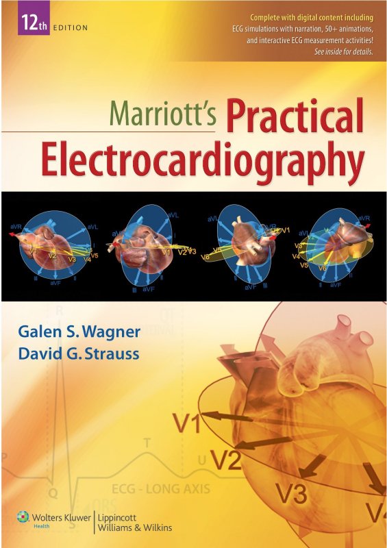 کتاب ماریوتز پرکتیکال الکتروکاردیوگرافی Marriott’s Practical Electrocardiography, 12 Edition2013