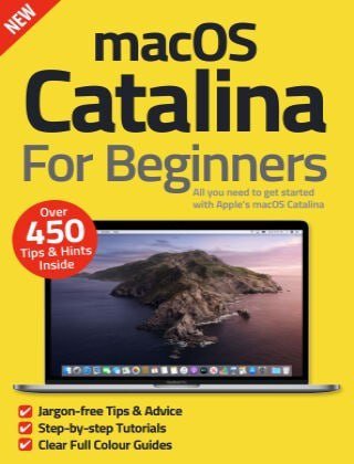 کتاب مجله انگلیسی مک او اس کاتالینا  macOS Catalina For Beginners - 11th Edition 2022