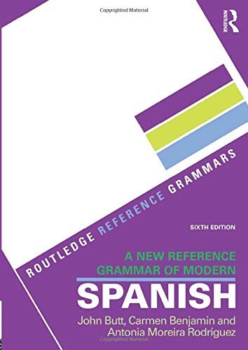 کتاب اسپانیایی ا نیو رفرنس گرمر آف مادرن اسپنیش A new reference grammar of modern Spanish