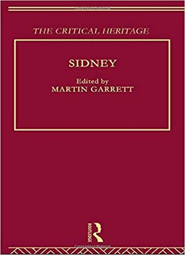 کتاب زبان سیدنی  Sidney The Critical Heritage Critical Heritage Series