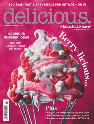 کتاب مجله انگلیسی دلیشس یو کی delicious UK - July 2022