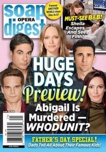 کتاب مجله انگلیسی سوپ اپرا دایجست  Soap Opera Digest - June 20, 2022
