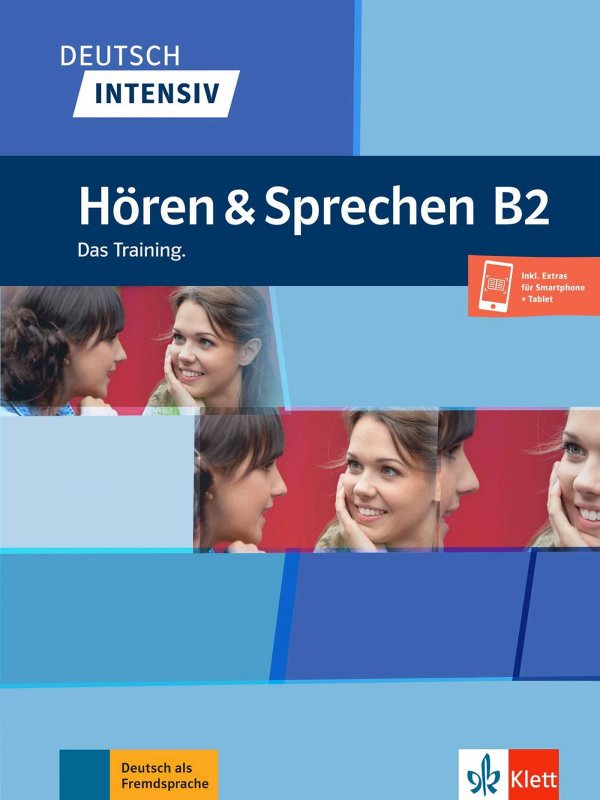 كتاب آلمانی دویچ اینتنسیو هوقن اند اشپقشن Deutsch intensiv Horen & Sprechen B2